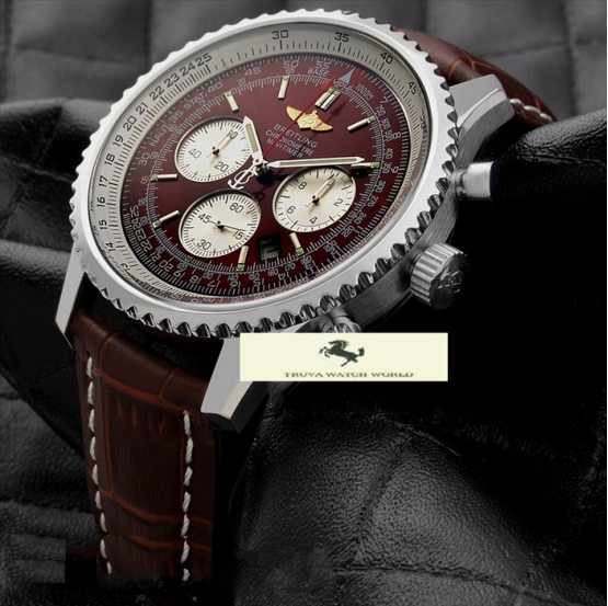 HK1395 BREİTLİNG NAVİTİMER CHRONOMETER DERİ KORDON